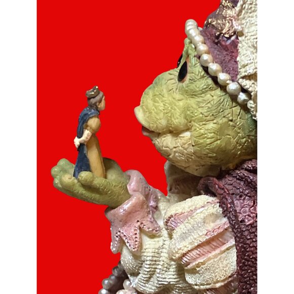 Boyds Bears & Friends Wee Folkstone Ribbit Co Princess Puckerup..Kiss Me Quick - Picture 7 of 13